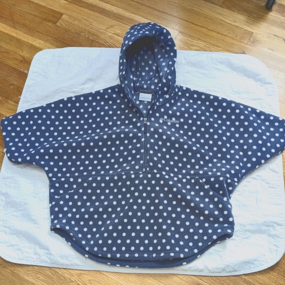 Columbia girls fleece hoodie size small - Picture 1 of 4